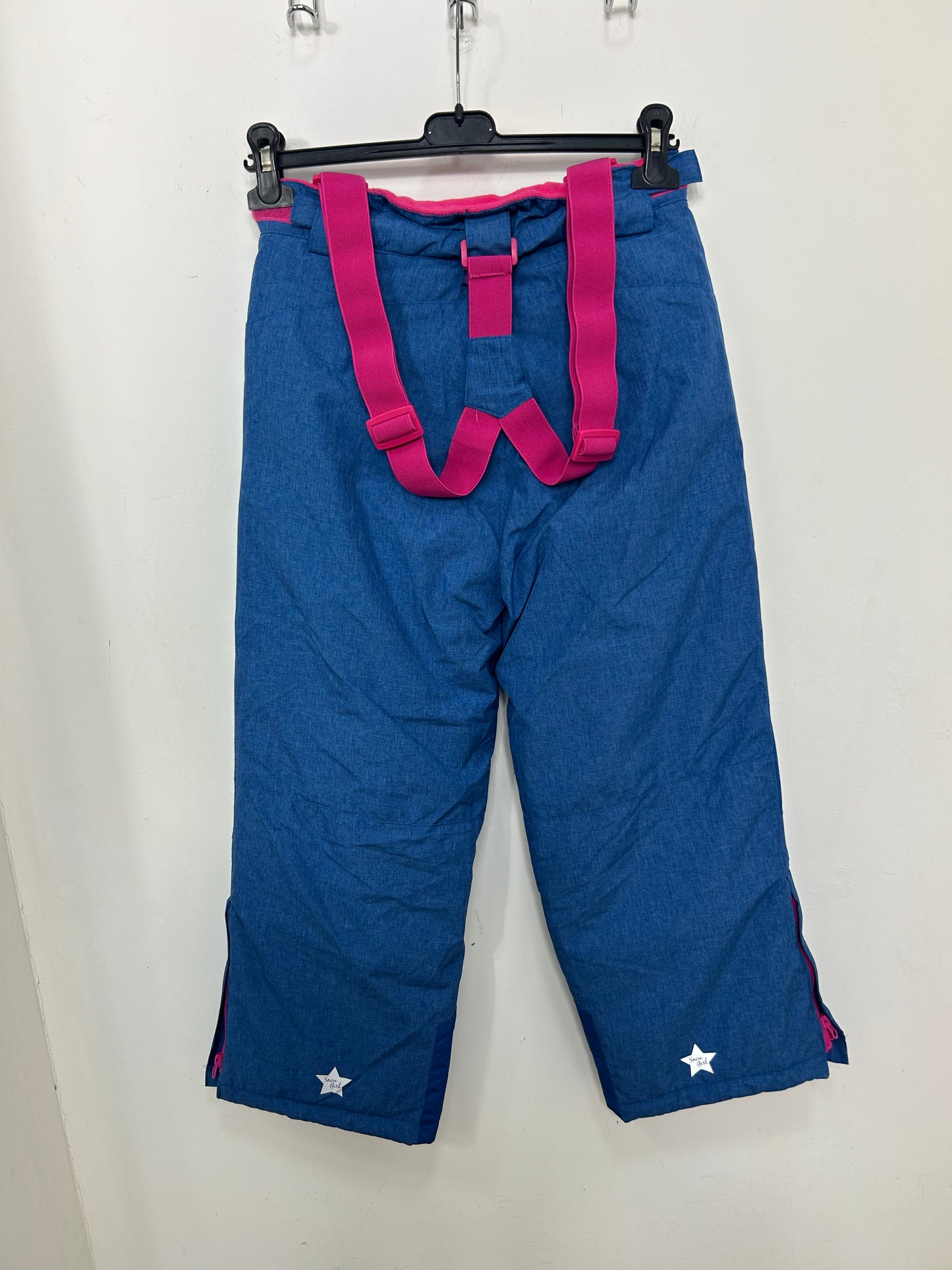 TAGLIA 8-10 ANNI-Pantalone con bretelle YFK