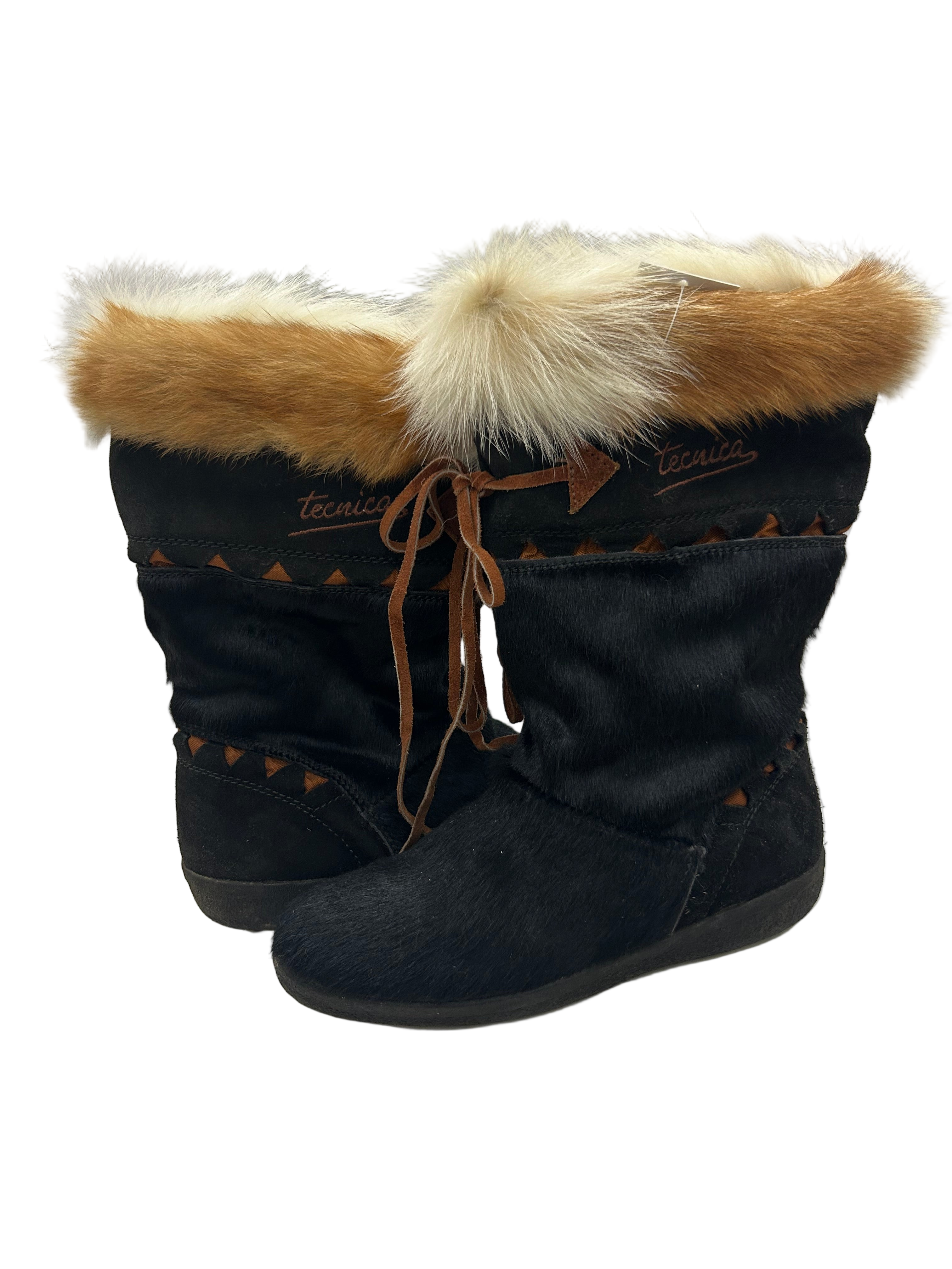 Stivali in pelliccia Tecnica
