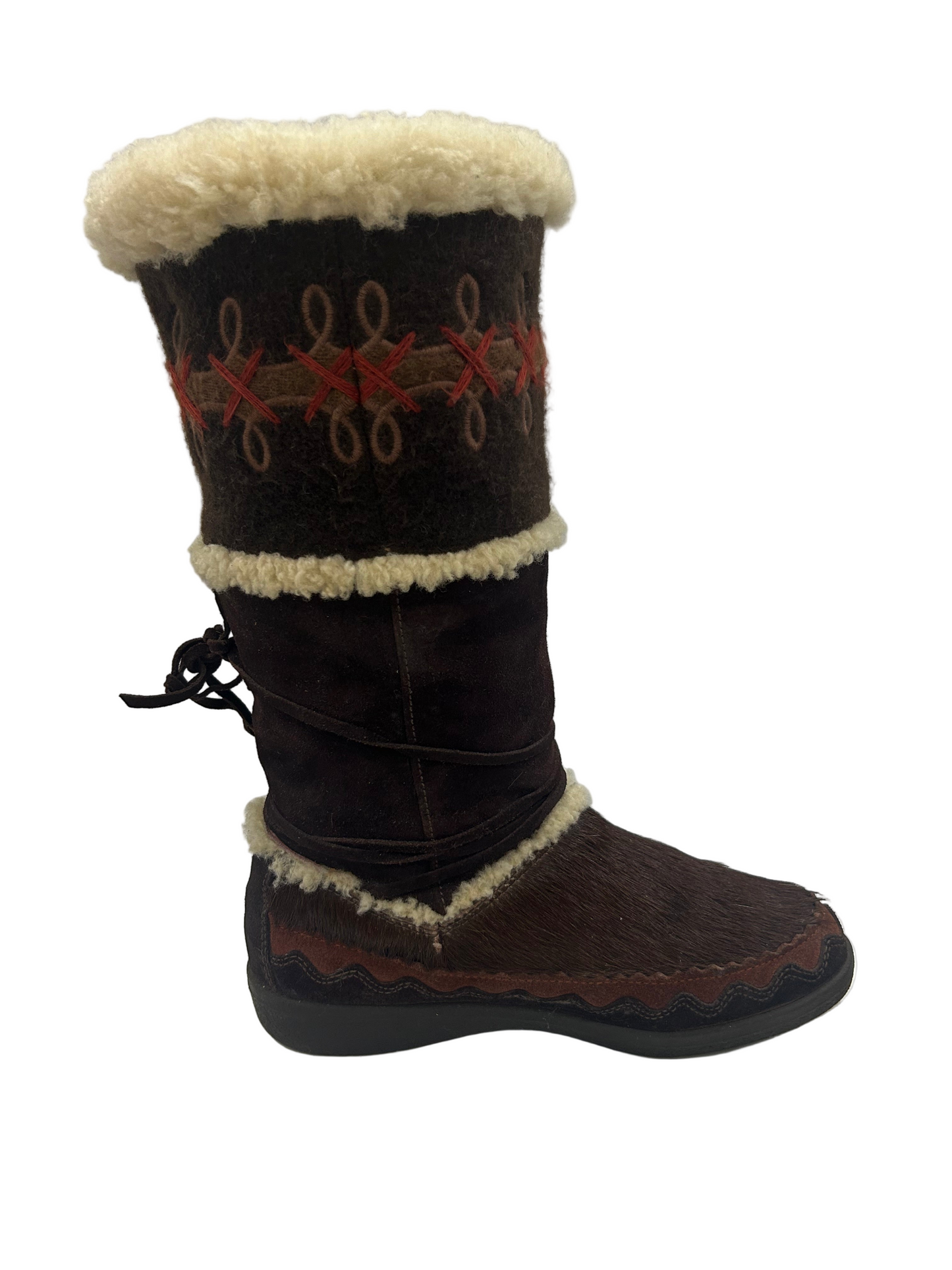 Stivali in pelliccia Tecnica