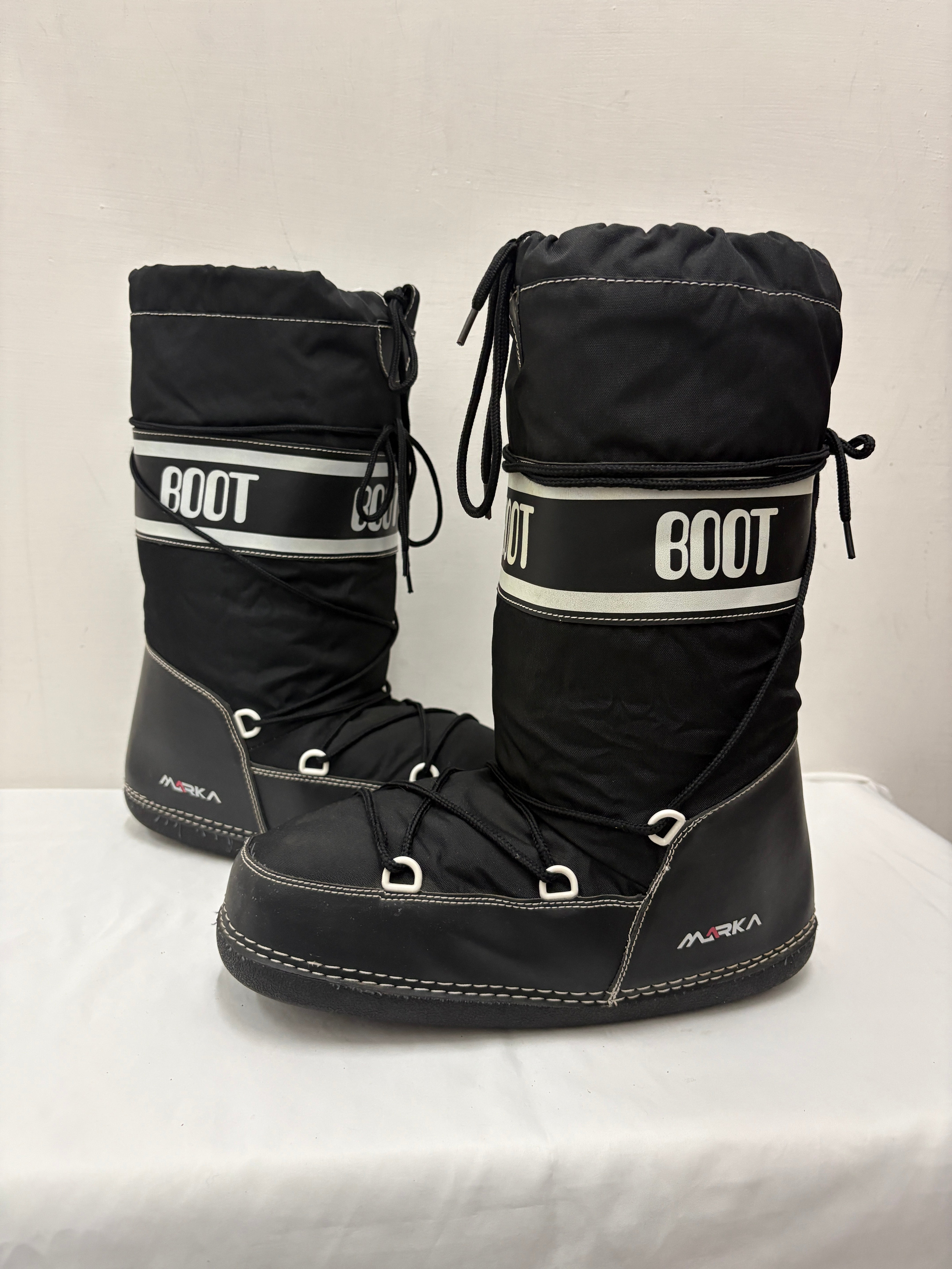 Simil Moon boot- Boot neri
