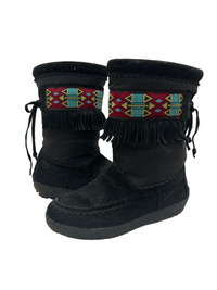 Stivale in pelliccia Tecnica