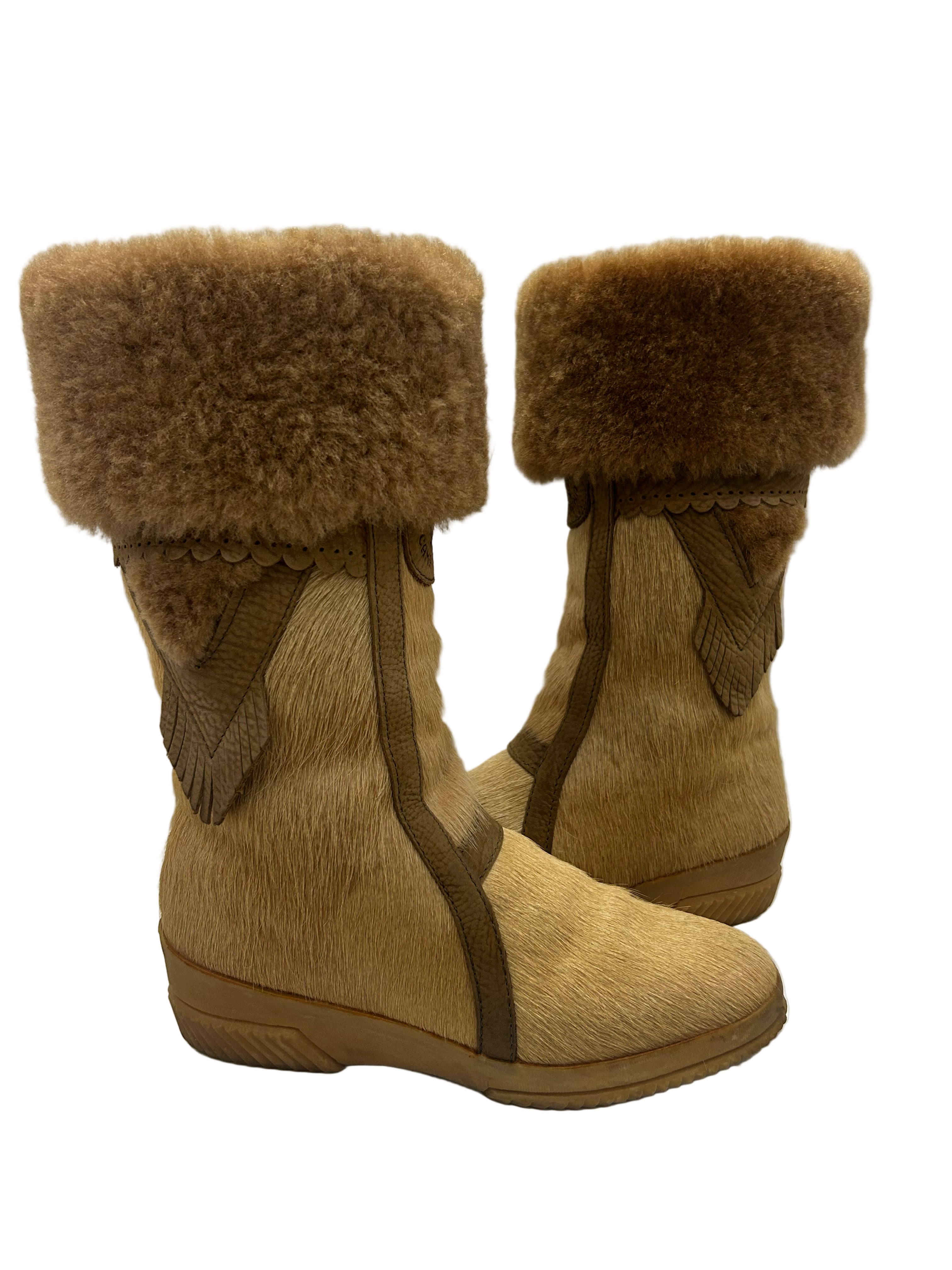 Stivali in pelliccia Campegina