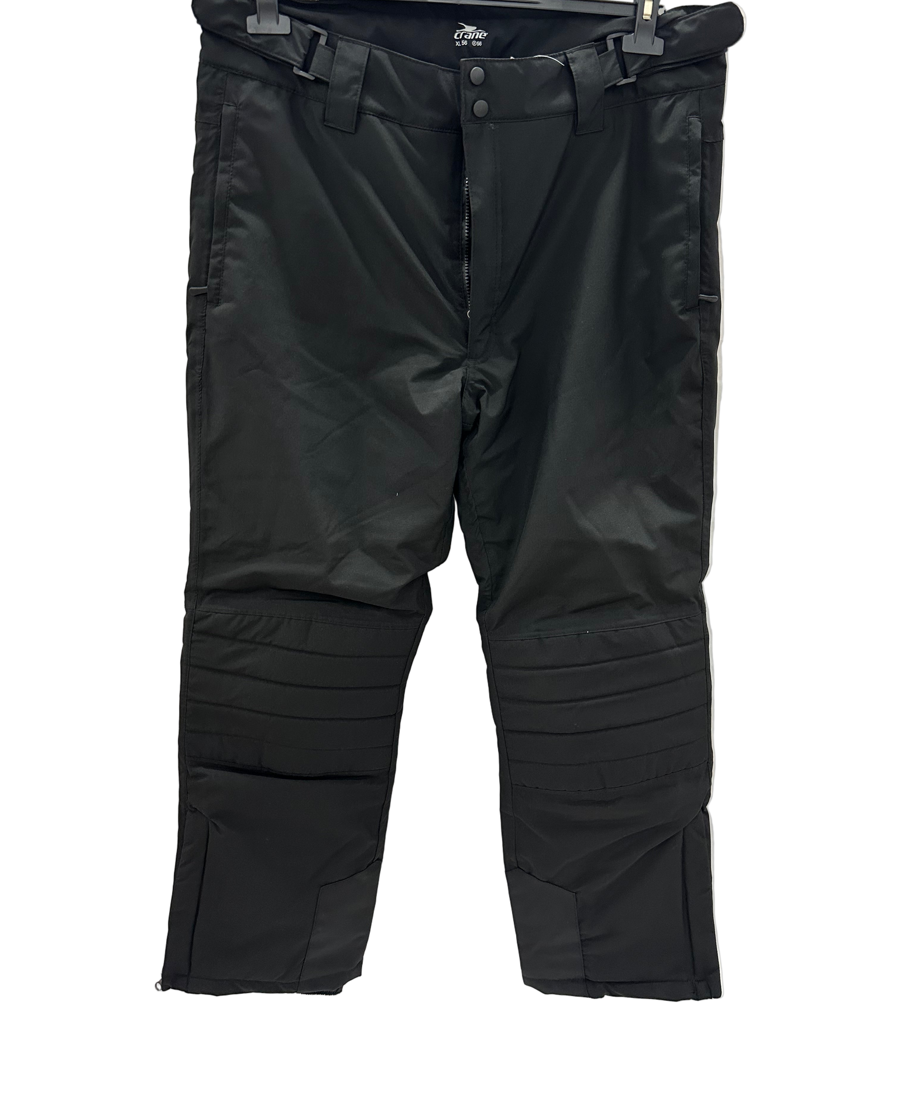 TAGLIA XXL-Pantalone crane nero