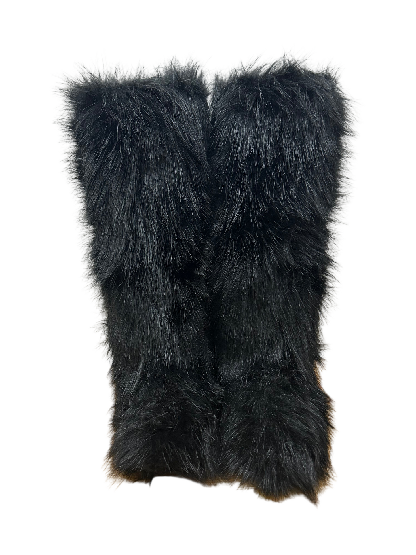 Stivali alti in pelliccia