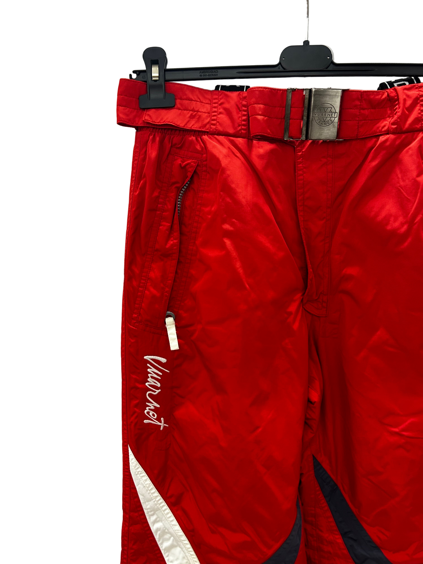 TAGLIA M-Pantalone da sci Vuarnet rosso