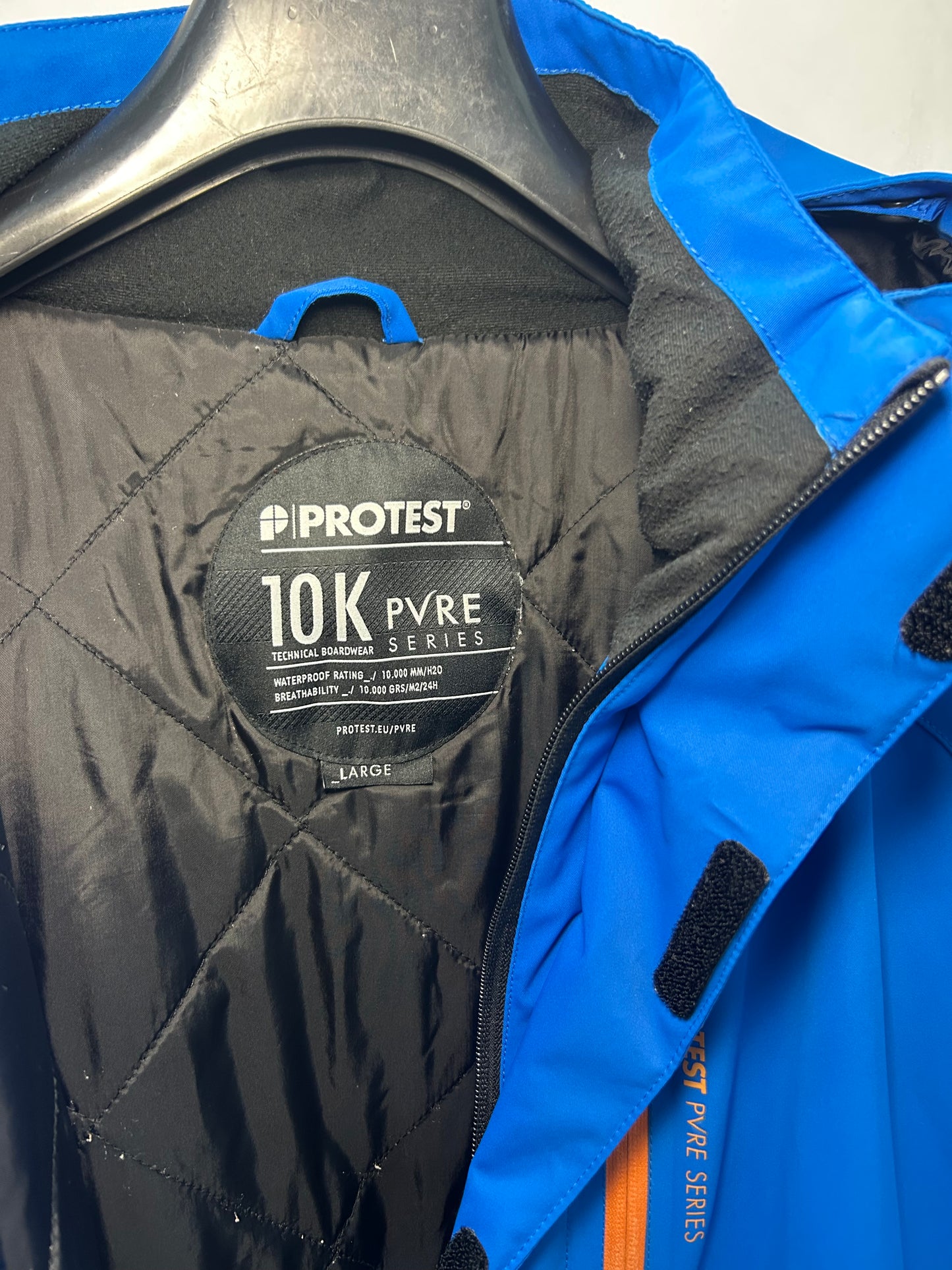 TAGLIA XL-Giubbino da neve Protest azzurro