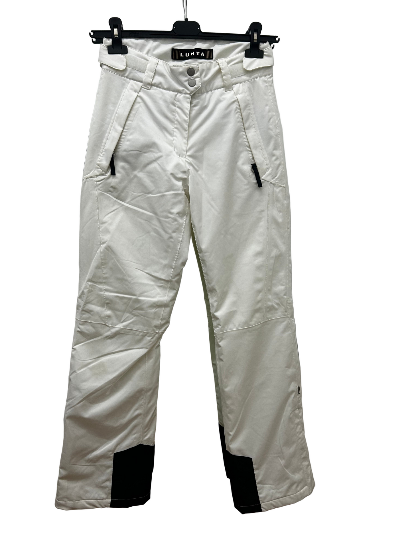 TAGLIA XS-Pantalone Lutha Bianco