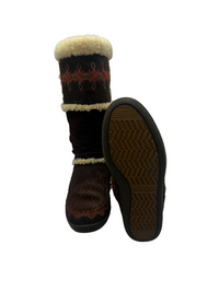 Stivali in pelliccia Tecnica