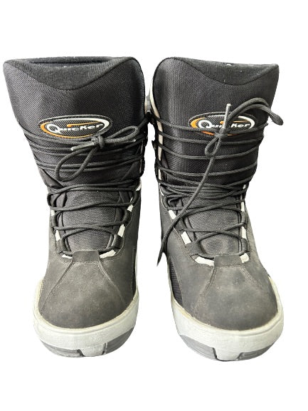 USED ​​QUICKER SNOWBOARD BOOTS SIZE 40