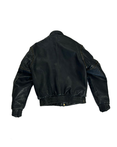 USED-SIZE L Leather motorcycle jacket