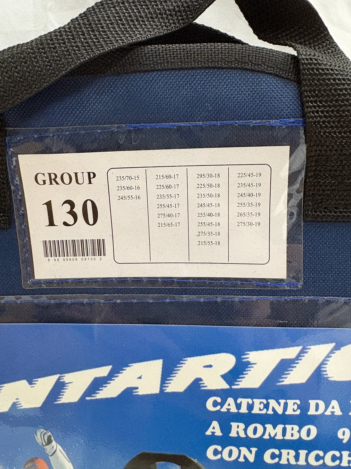 Catene da neve per auto n.130