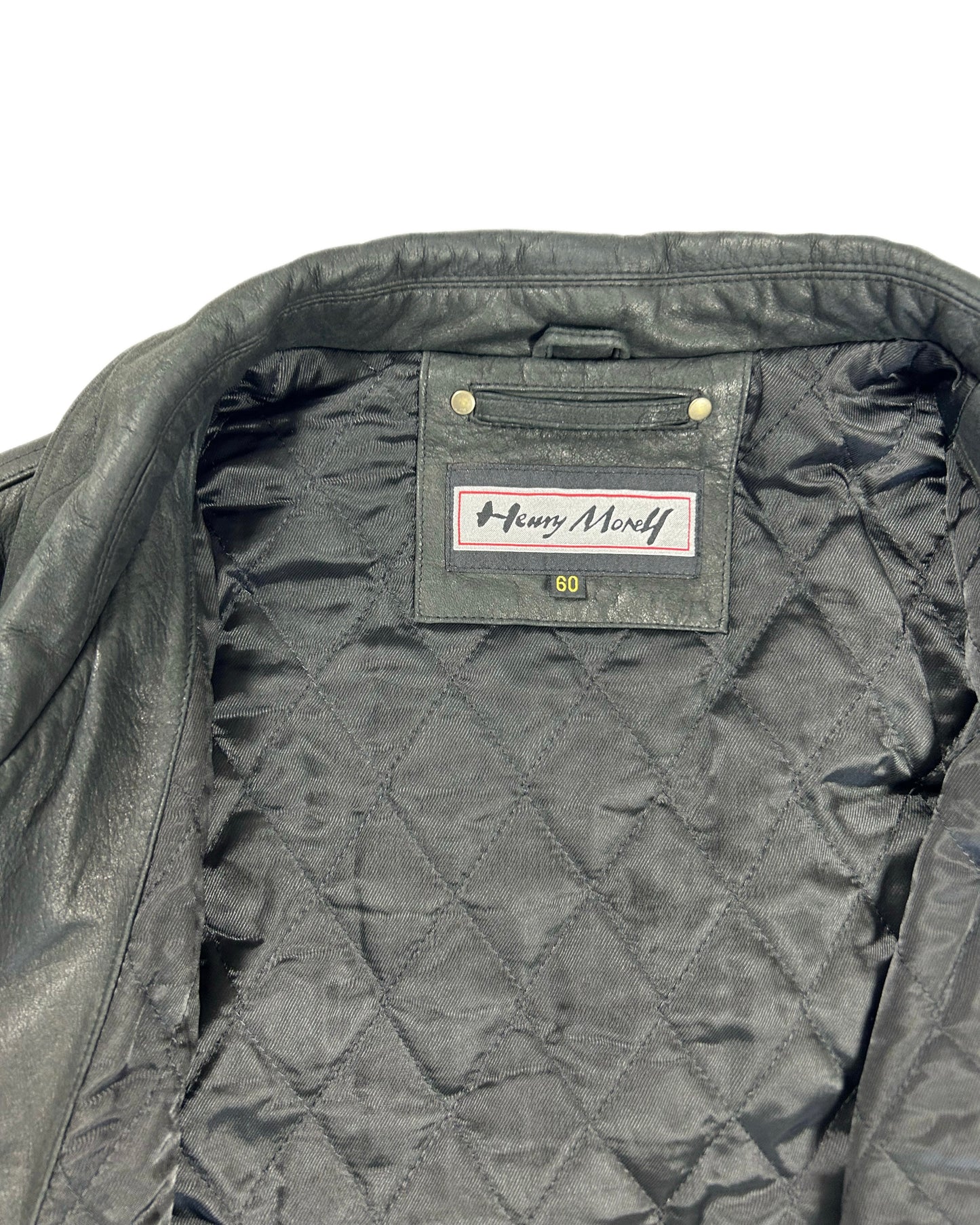 USED-SIZE 3XL Leather vest for motorcycling