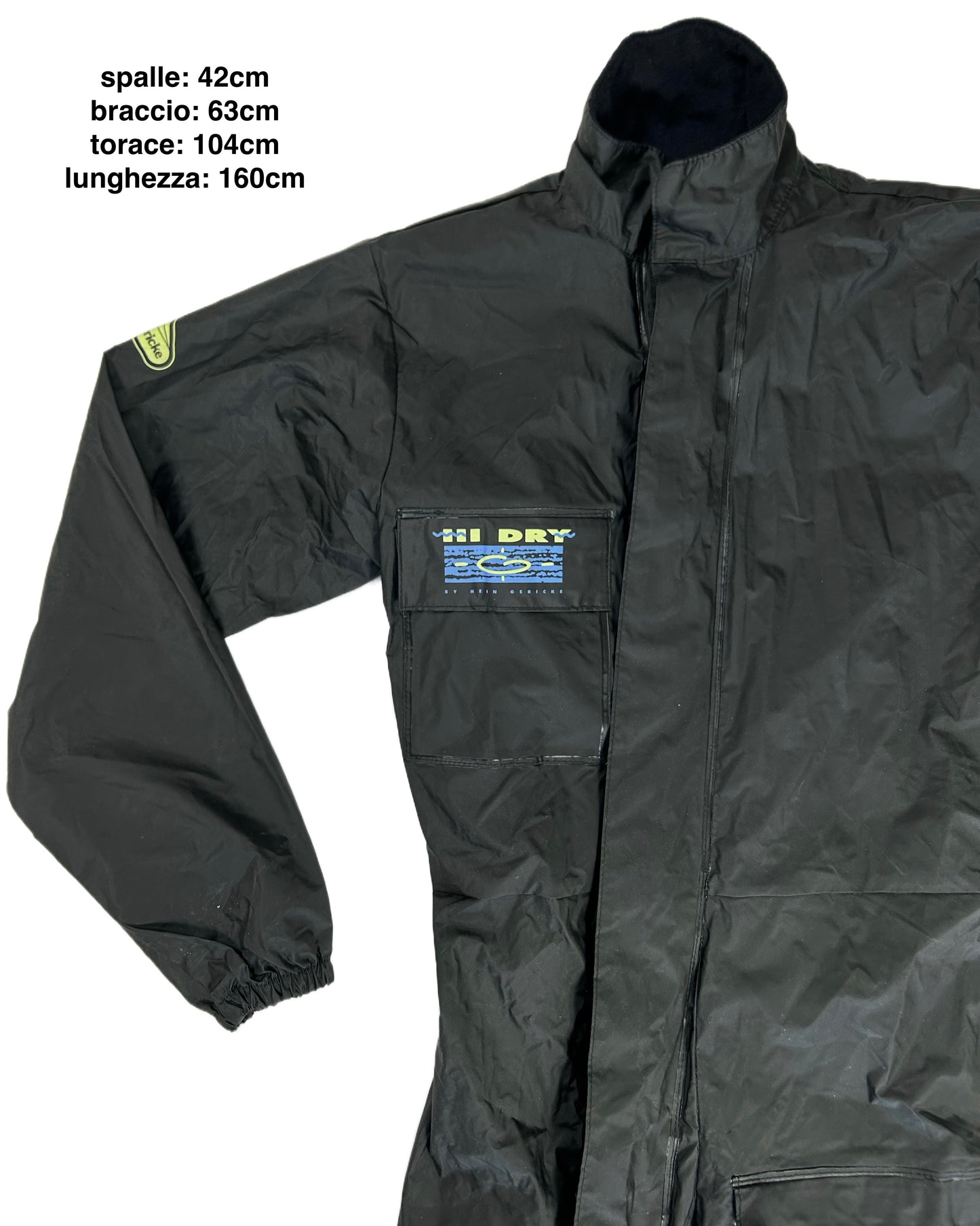 USED-SIZE XS Full rain suit 100 black