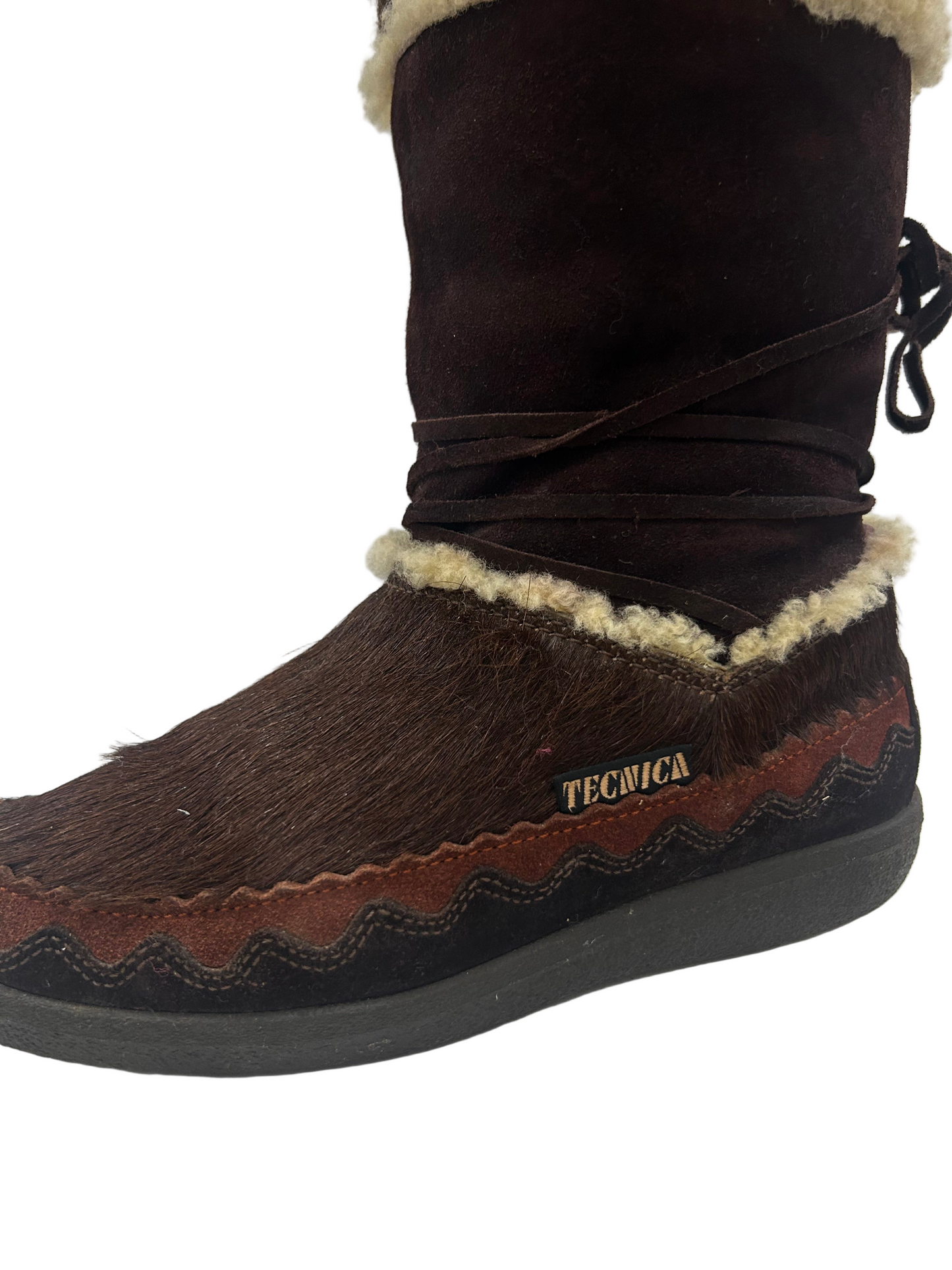 Stivali in pelliccia Tecnica