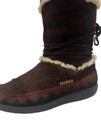 Stivali in pelliccia Tecnica