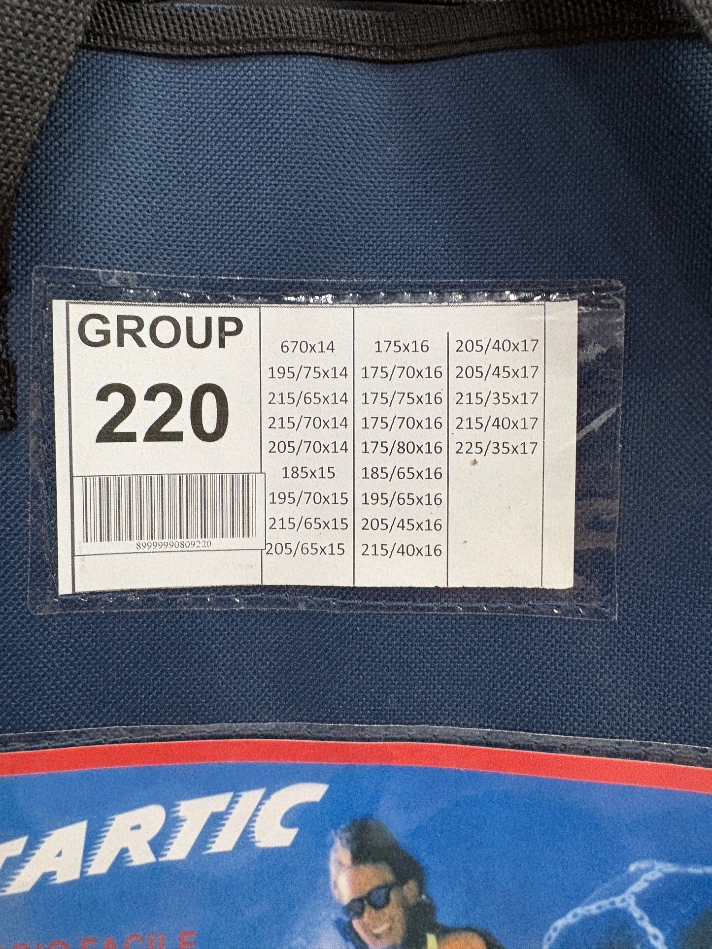 Catene da neve per auto n.220