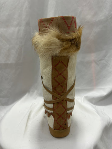 Stivale in pelliccia Tecnica