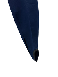 TAGLIA XL-Leggins Helanca Blu