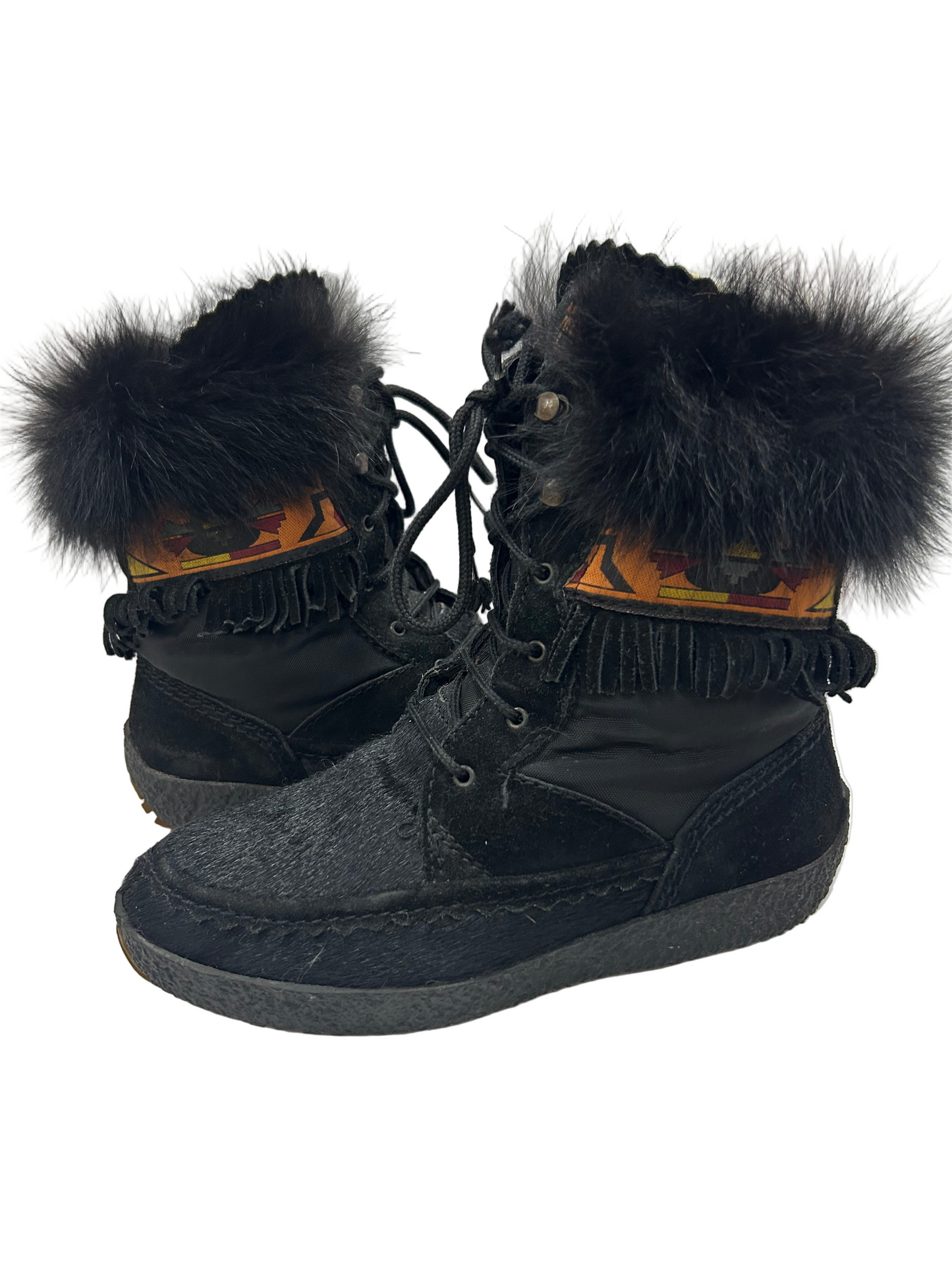 Stivali in pelliccia Tecnica