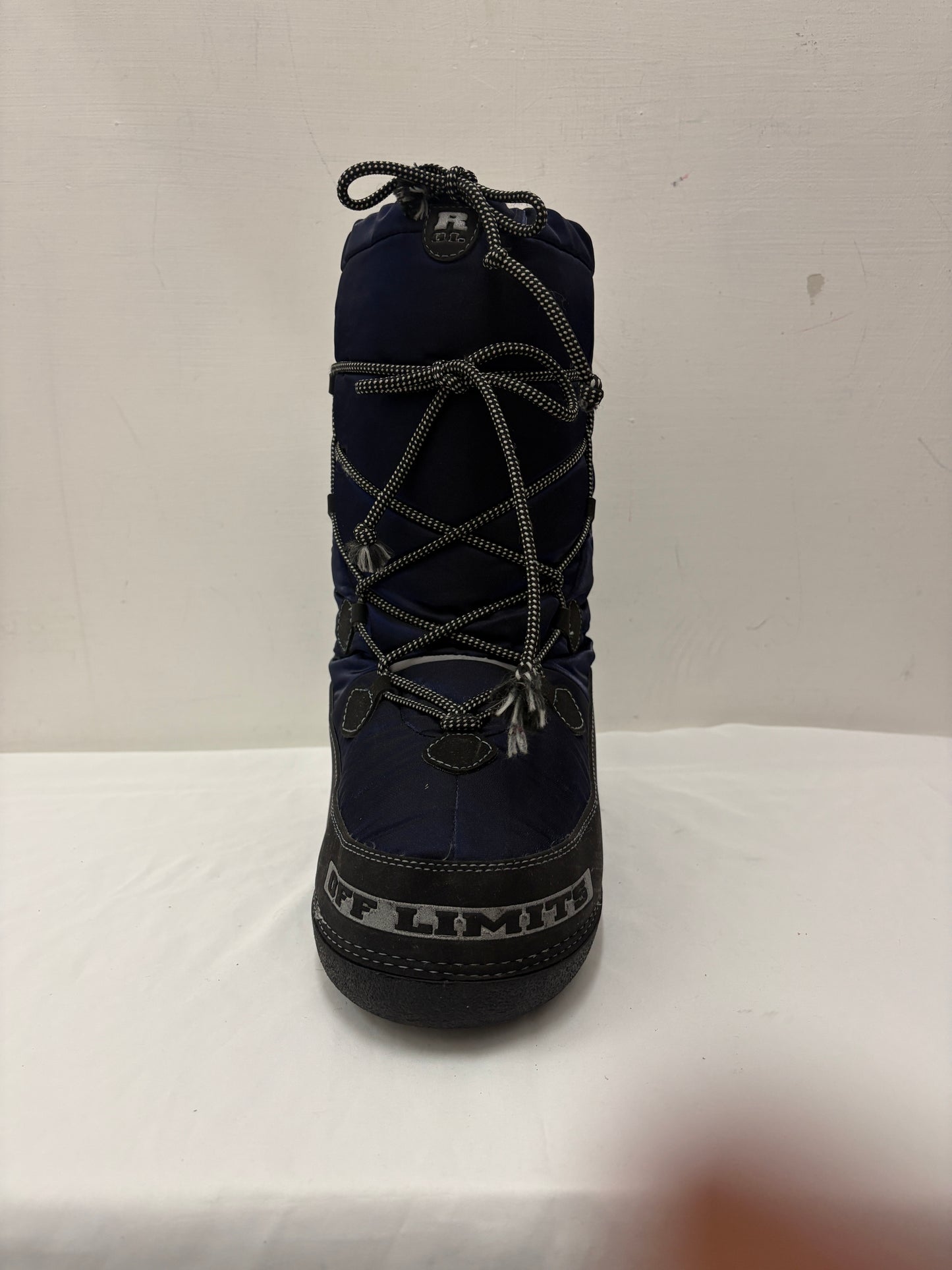 Simil Moon boot-offlimits blu