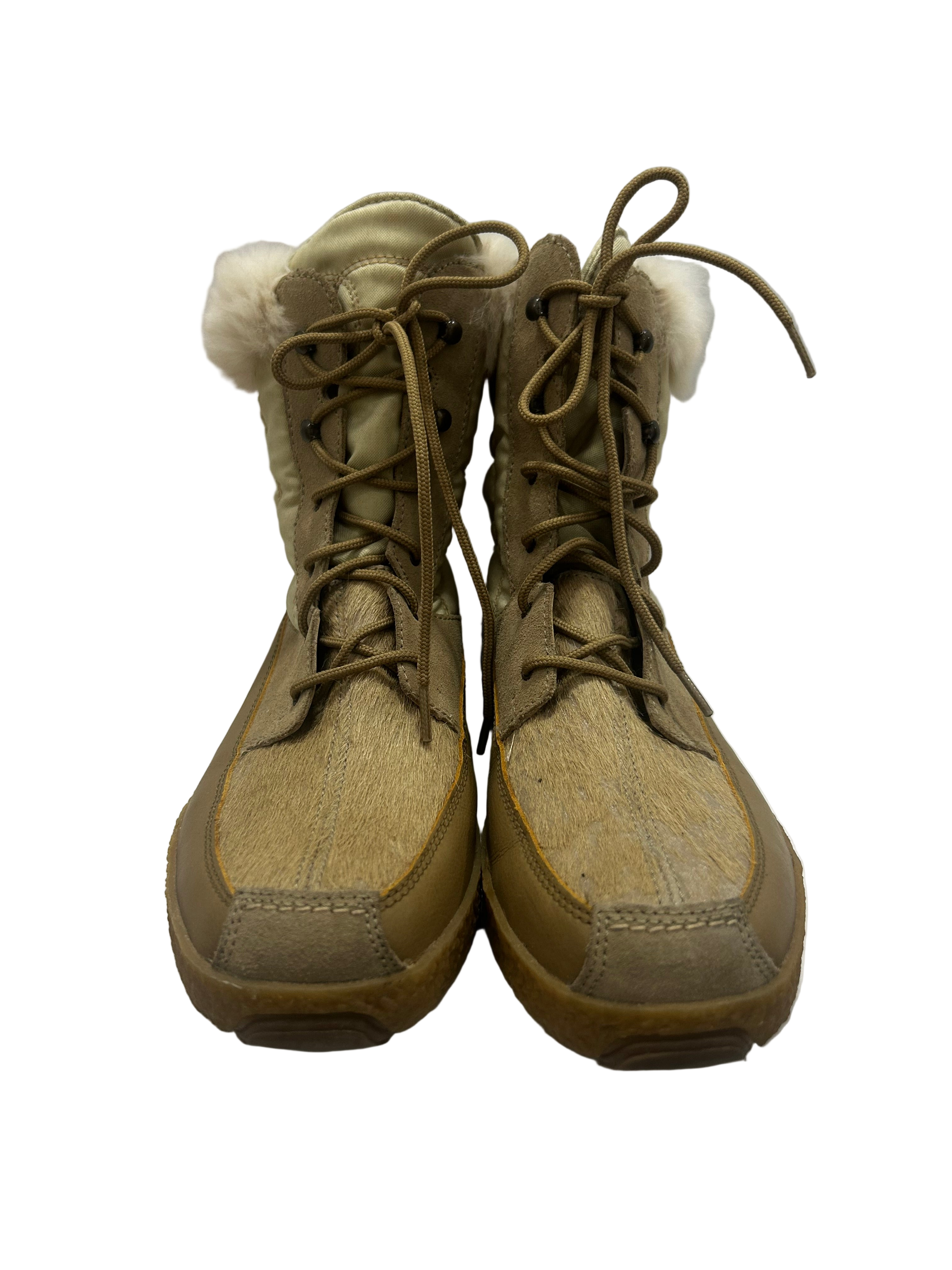 Stivali in pelliccia Tecnica