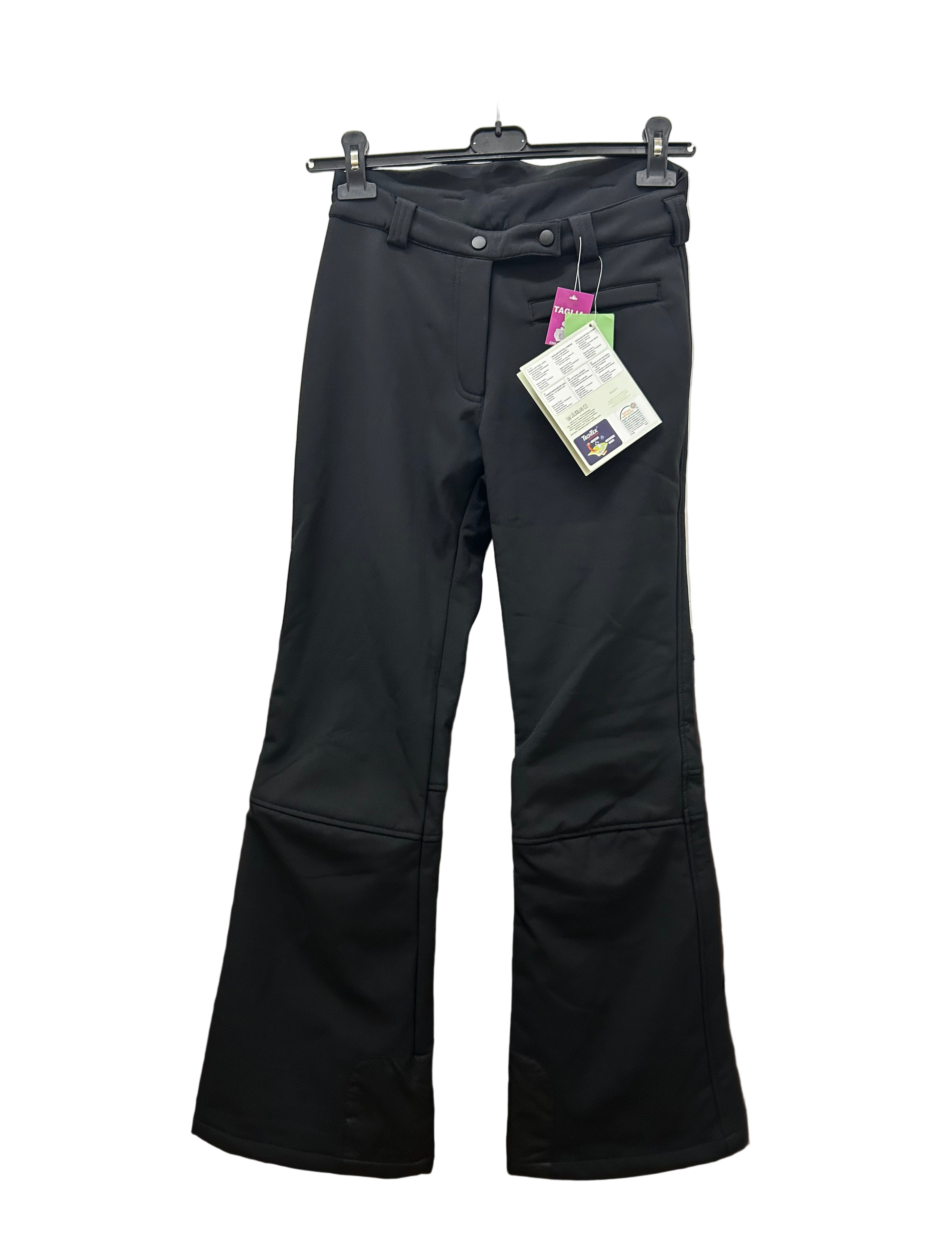 NUOVO-TAGLIA S-Pantalone tecnico crane nero