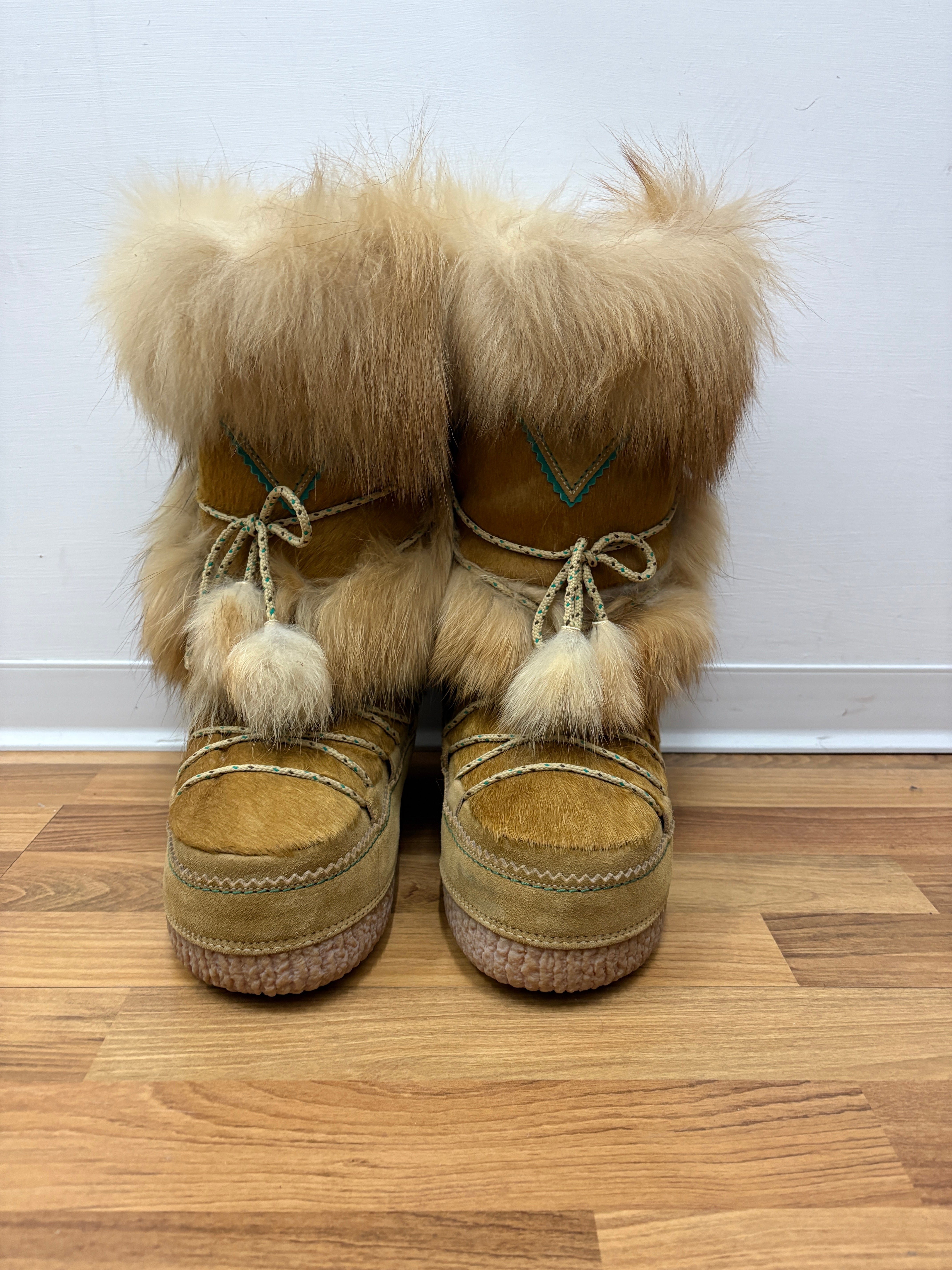 TAGLIA 42-44 STIVALI IN PELLICCIA DIADORA